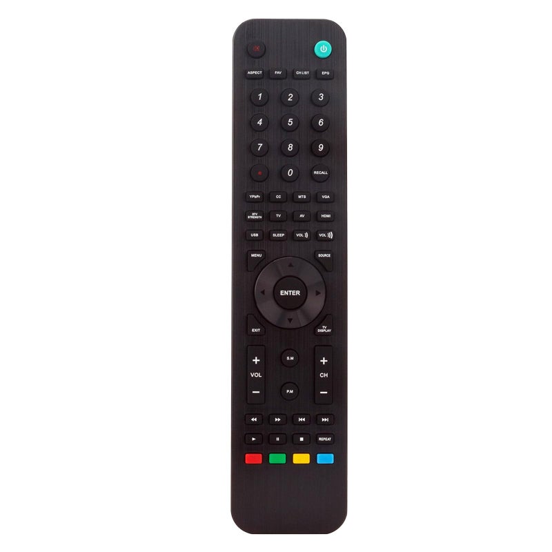 AULCMEET RM-C1240 Replacement Remote Control Compatible with JVC LCD TV LT-19EM74 LT-32EM LT-43EM75 LT-48EM75 LT-24DE74 LT-32EM75 - Image 1